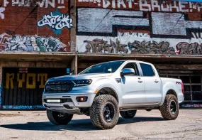 Low Profile Ditch Light Brackets Kit For 2019-2022 Ford Ranger