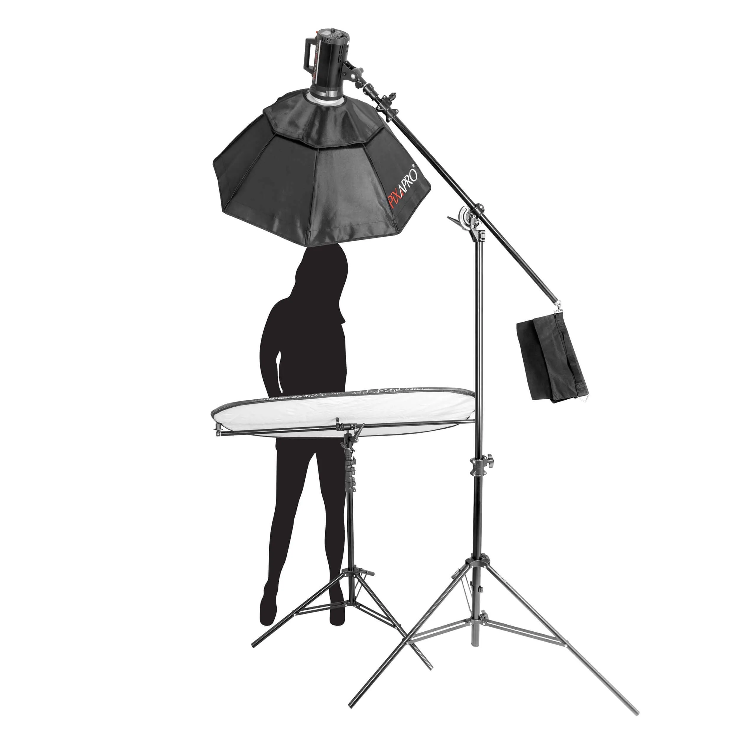 LUM400II Clamshell Lighting Kit (Gemini GS400 II)