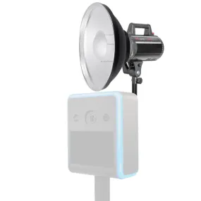 LUMI200 Single Flash Booth Light Portrait Kit with Beauty Dish - CLEARANCE