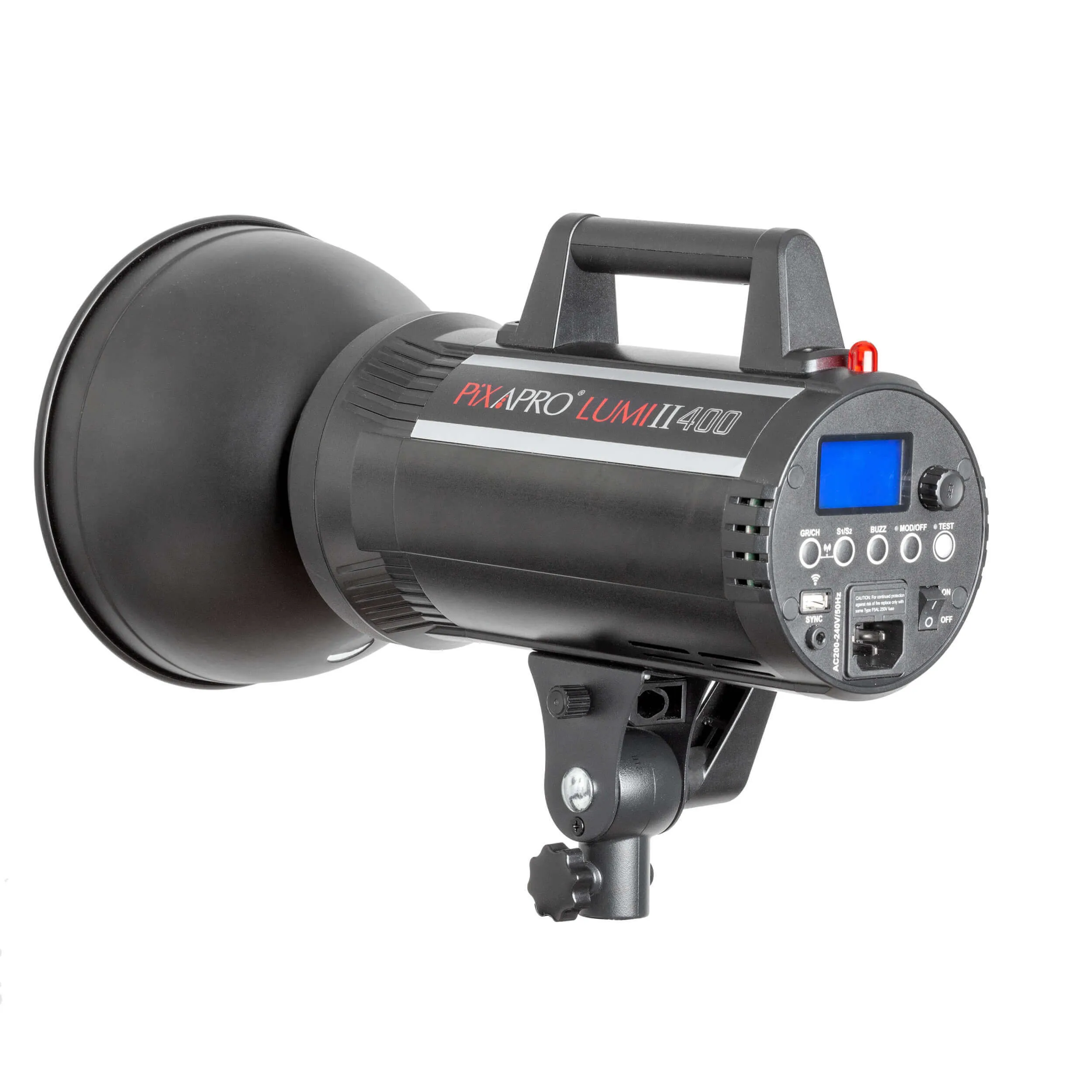 LUMI400II 1200Ws Three Head Studio Flash Overhead Boom Kit (3x 400Ws)