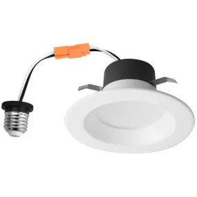 Morris Products 72763 Color Tunable Recessed Lighting Retrofits 4" 2.7K, 3K, 4K, 5K 10W Smooth