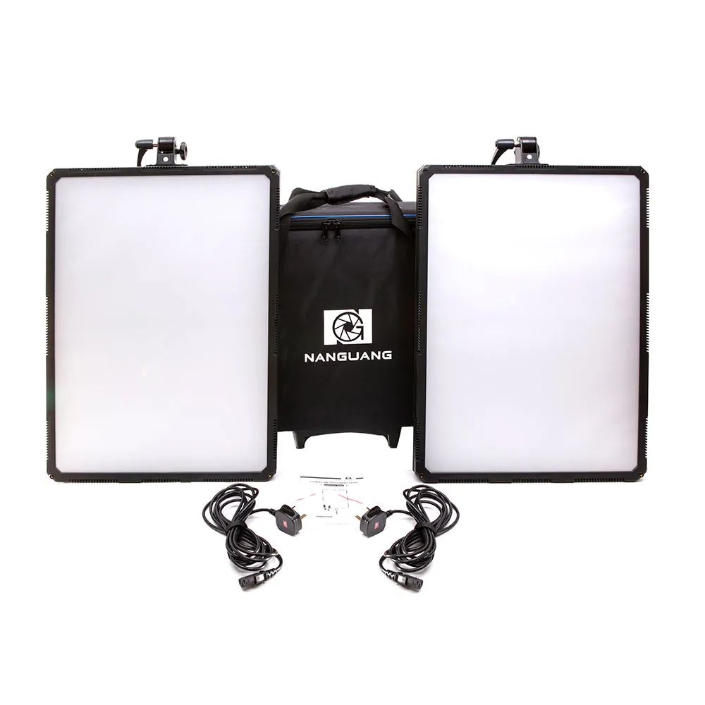 NanGuang 200W LED Studio 2-Light Kit