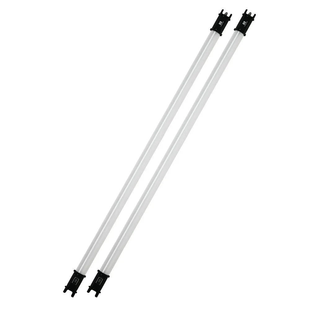 Nanlite PavoTube 30C 4' RGBW LED Tube with Internal Battery 2-Light Kit
