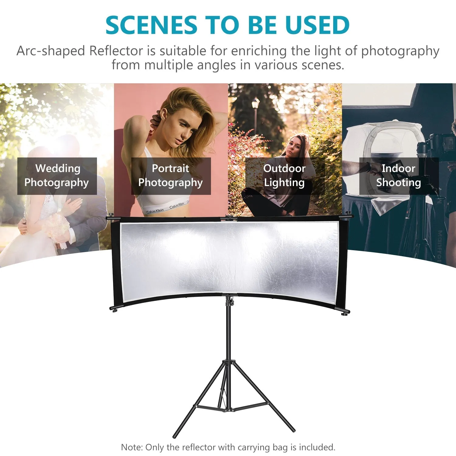 NEEWER 100 x 45cm Clamshell Light Reflector Diffuser