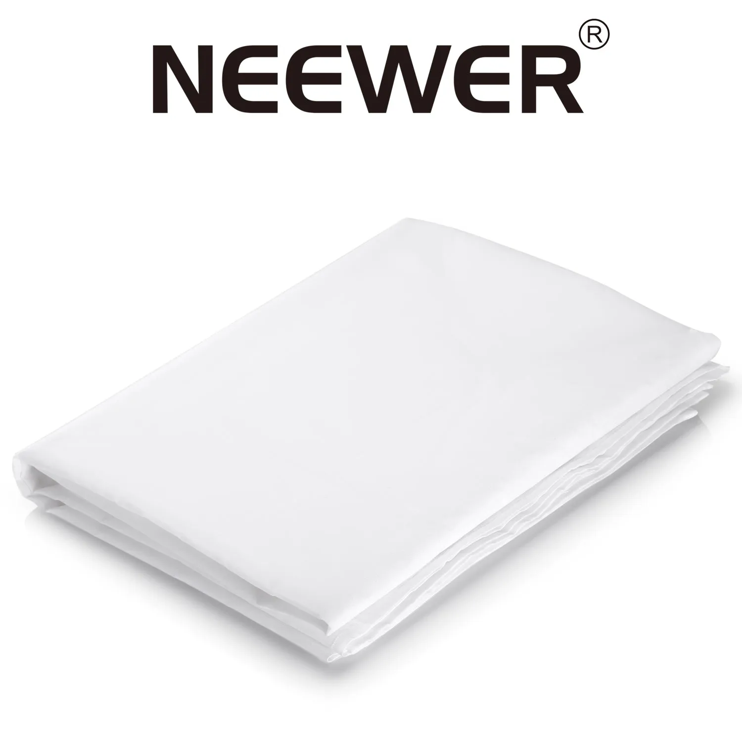 NEEWER 20x5FT / 6x1.5M Polyester White Seamless Diffusion Fabric