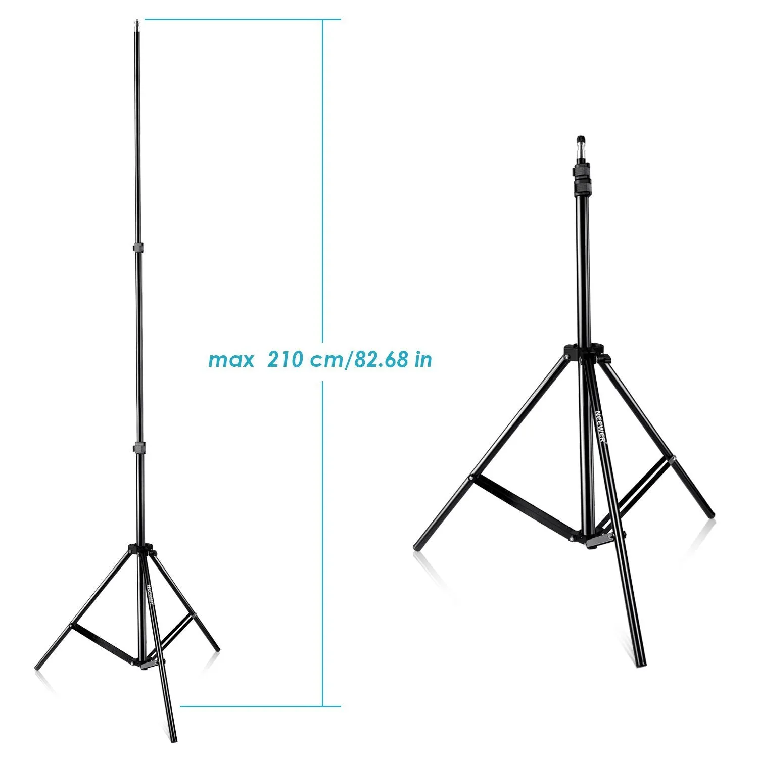 NEEWER 33"/84CM Flash Mount Three Umbrellas Kit for Canon
