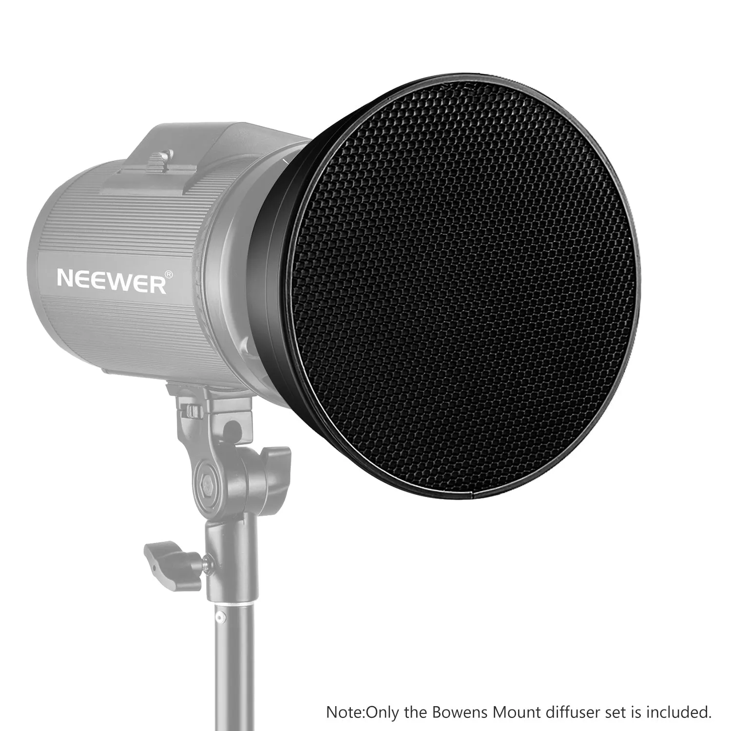 NEEWER Reflector 7" with 20/40/60 Degree Honeycomb Grid