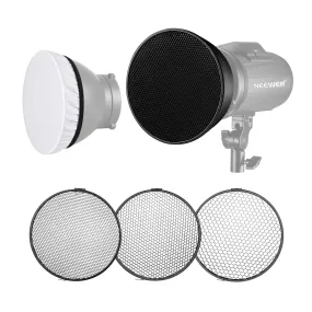 NEEWER Reflector 7" with 20/40/60 Degree Honeycomb Grid