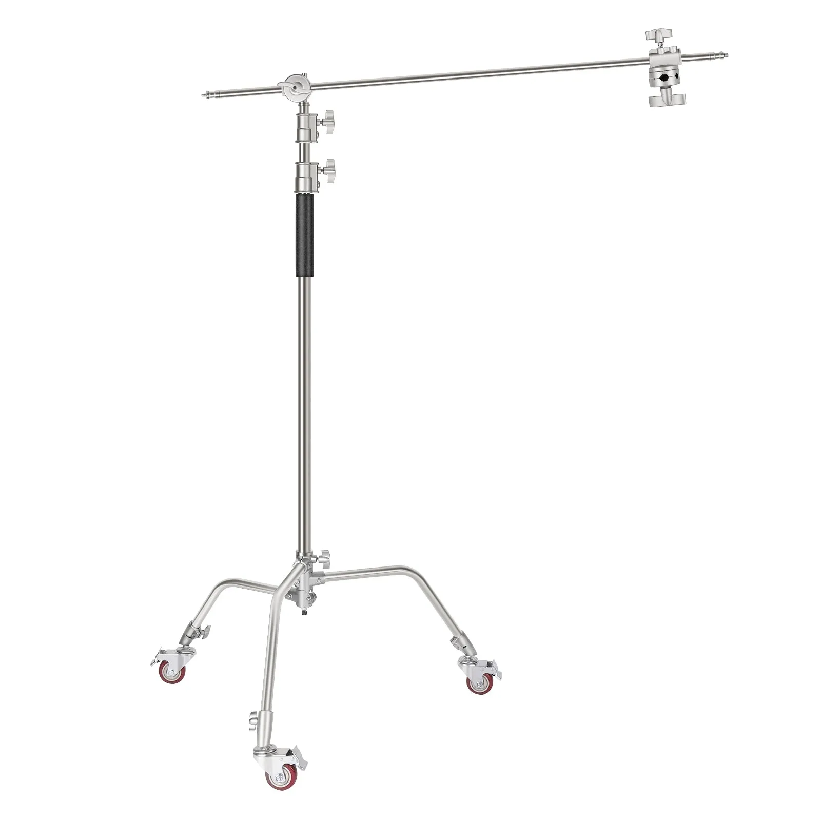 NEEWER SC330W 335cm Metal C Stand Light Stand With Wheels