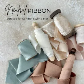 Neutral Ribbon Flat Lay Kit for Wedding Photographers