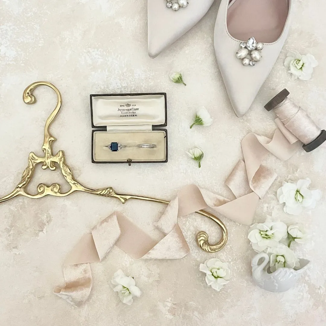 Neutral Ribbon Flat Lay Kit for Wedding Photographers
