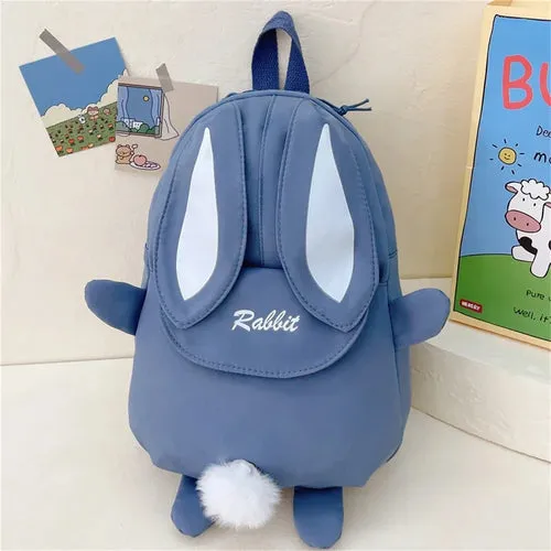 New Fashion Children School Bags Bunny Portable Backpacks Kids Travel