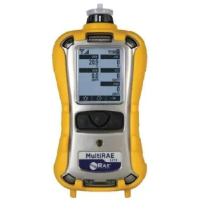 New MultiRAE LITE Pumped / 10.6 eV PID / LEL / H₂S / CO / O₂