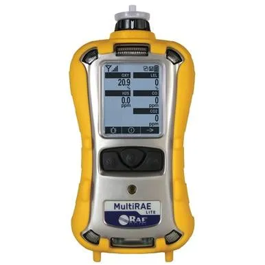 New MultiRAE LITE Pumped / 10.6 eV PID / LEL / H₂S / CO / O₂