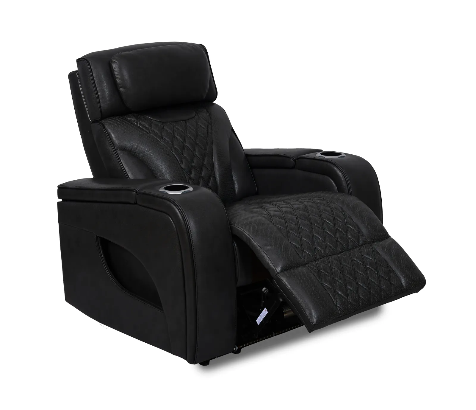 Nexus Chair - Power Reclining w/ Power Headrest - Black Leather