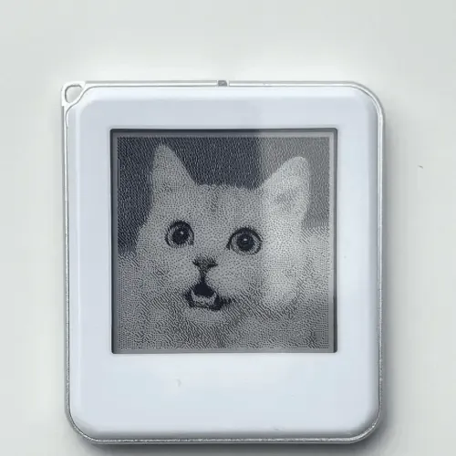 NFC Memory Keychains with E-Ink Photo Shifting Key Chains A Unique 1.54-inch Gift for Christmas