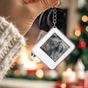 NFC Memory Keychains with E-Ink Photo Shifting Key Chains A Unique 1.54-inch Gift for Christmas