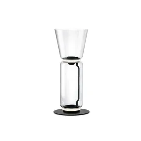 Noctambule - Floor Lamp with High Cylinder, Cone and Small Base