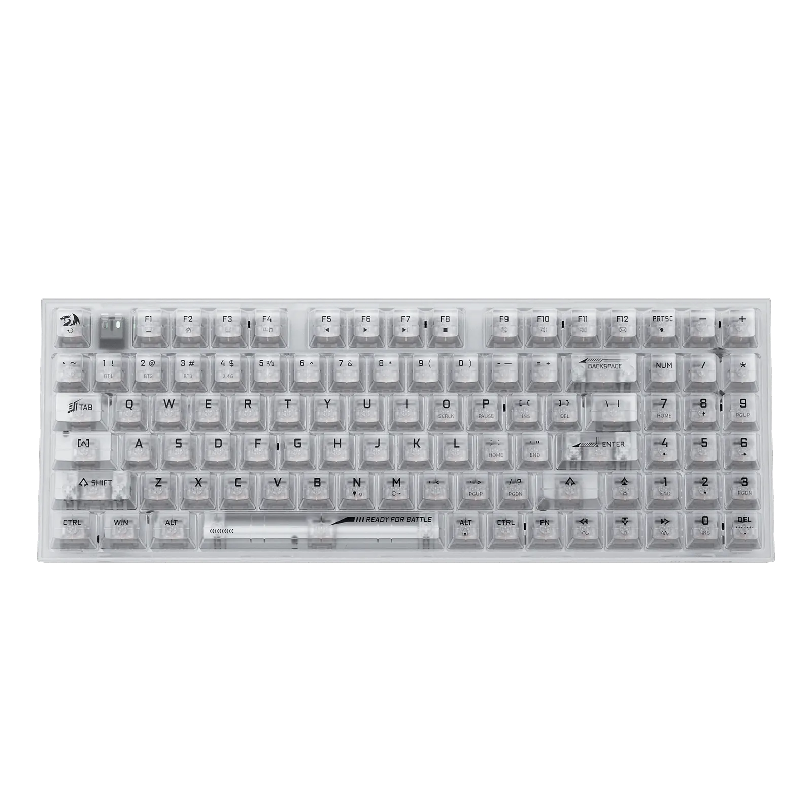 (Open-box) IRELIA K658 PRO 90% Full-Transparent Keyboard