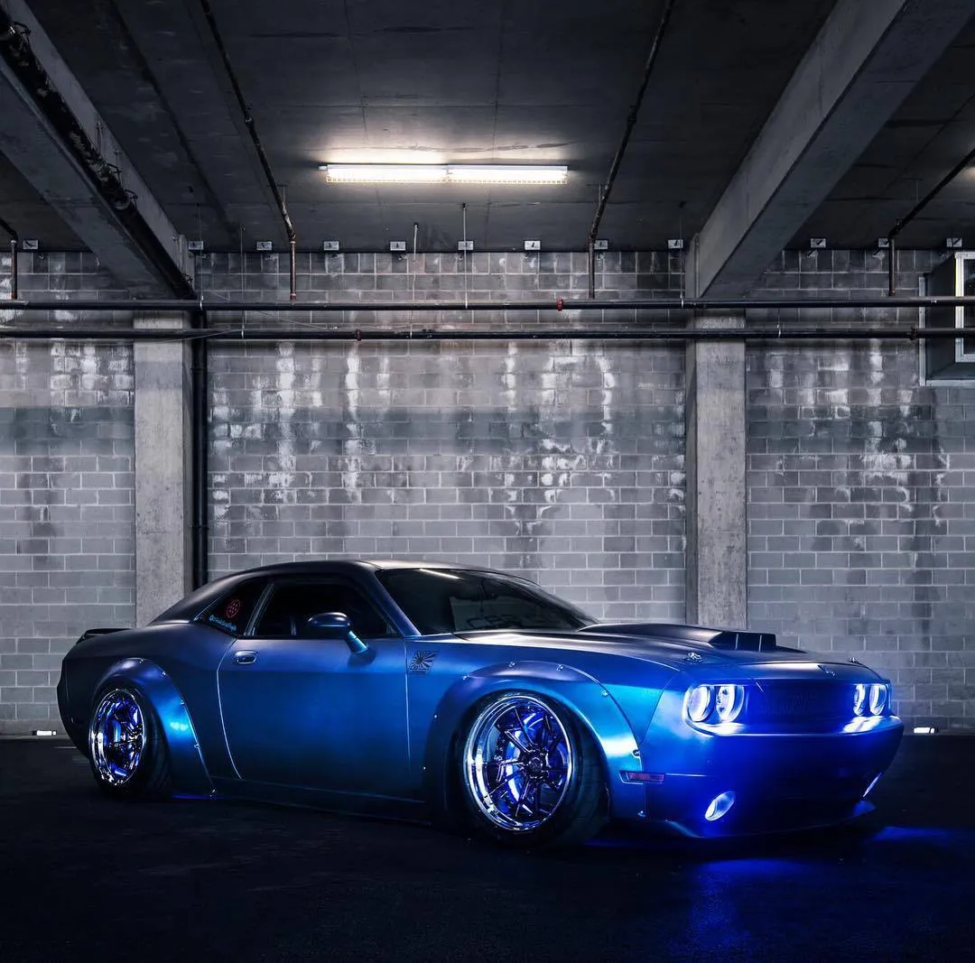 ORACLE Lighting 2008-2014 Dodge Challenger LED Headlight Halo Kit - Standard Mount