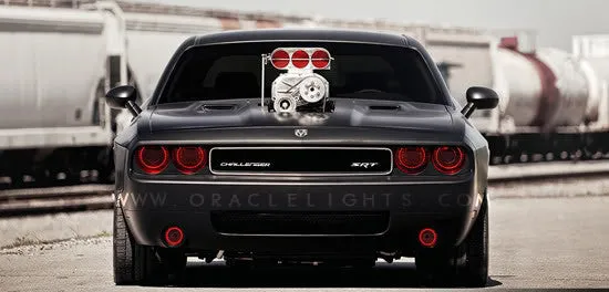 ORACLE Lighting 2008-2014 Dodge Challenger LED Headlight Halo Kit - Standard Mount