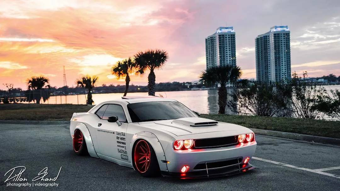 ORACLE Lighting 2008-2014 Dodge Challenger LED Headlight Halo Kit - Standard Mount