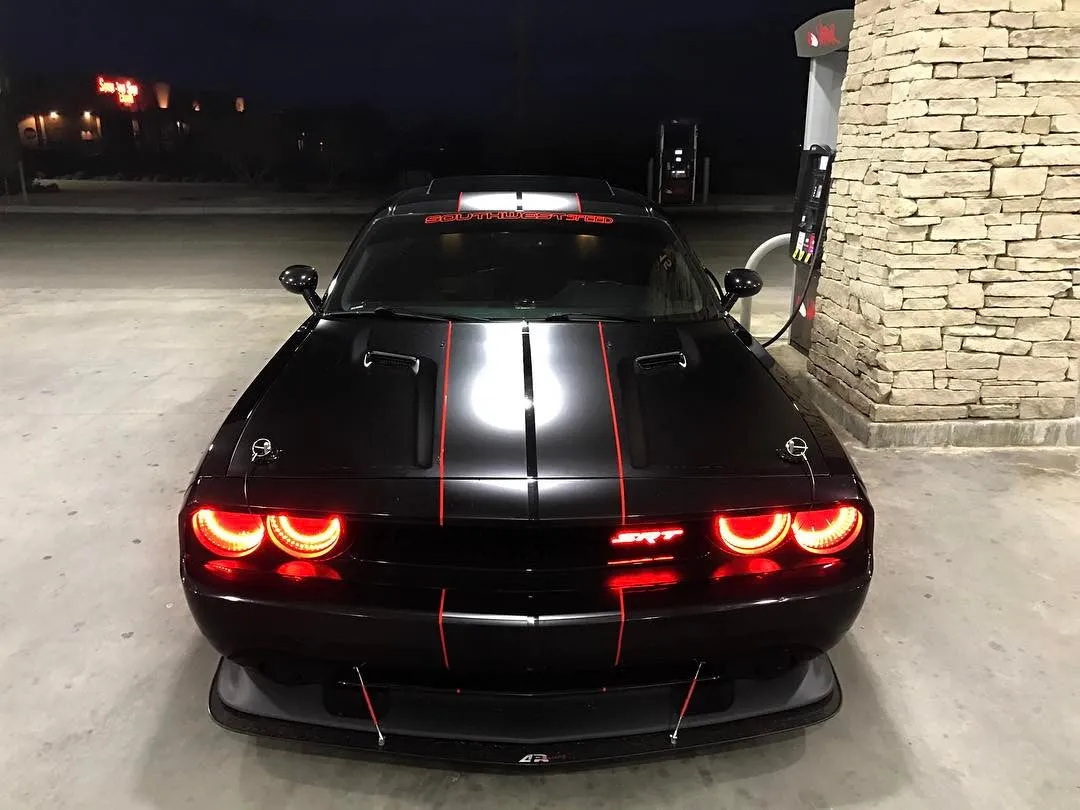 ORACLE Lighting 2008-2014 Dodge Challenger LED Headlight Halo Kit - Standard Mount