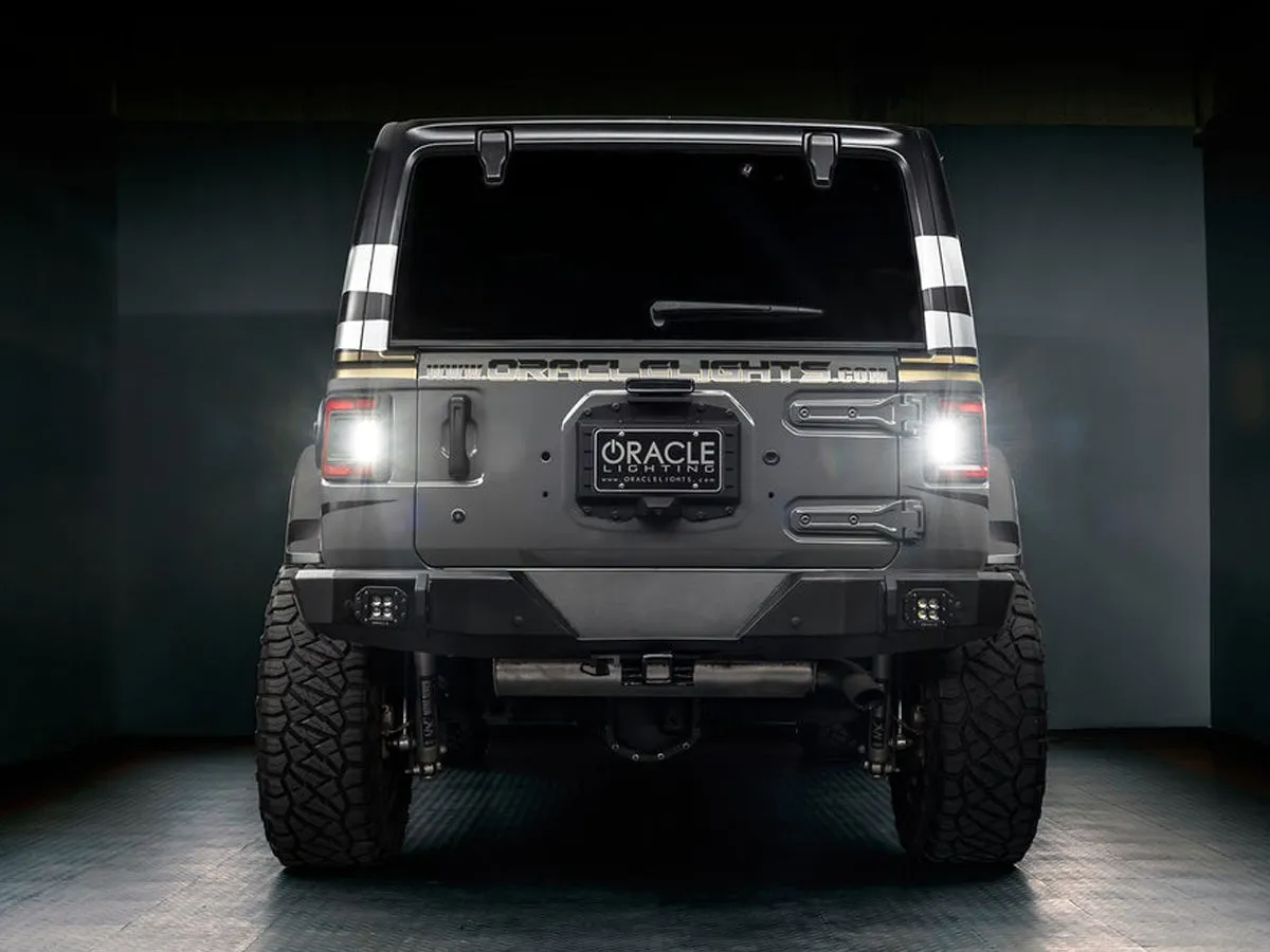 ORACLE Lighting Flush Mount LED Tail Lights (Pair) for 18-up Jeep Wrangler JL & JL Unlimited