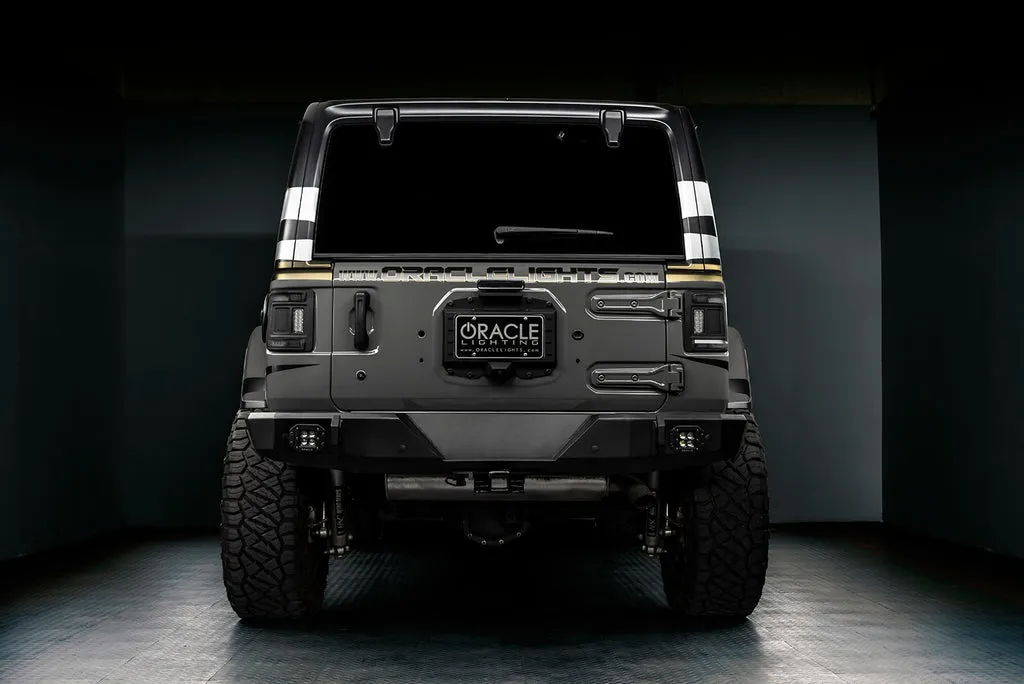 ORACLE Lighting Flush Mount LED Tail Lights (Pair) for 18-up Jeep Wrangler JL & JL Unlimited