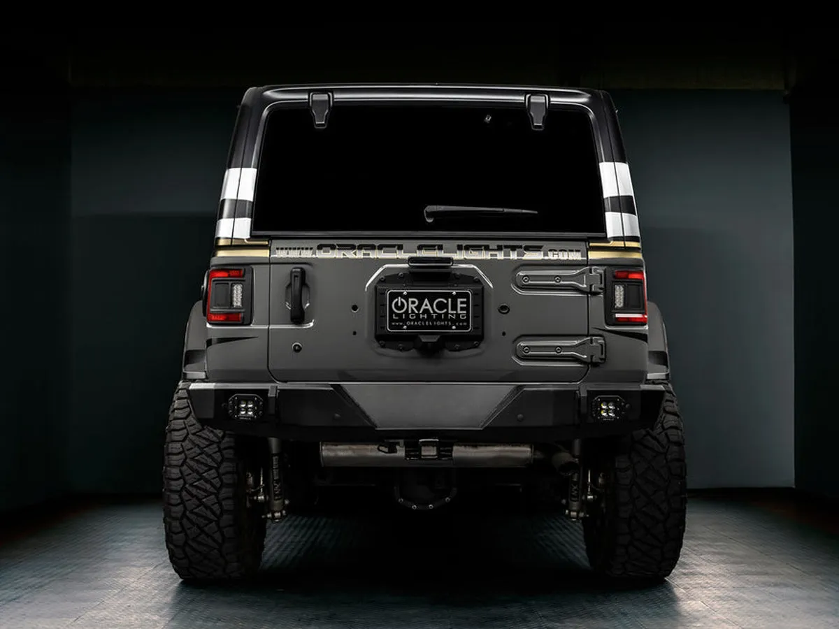 ORACLE Lighting Flush Mount LED Tail Lights (Pair) for 18-up Jeep Wrangler JL & JL Unlimited