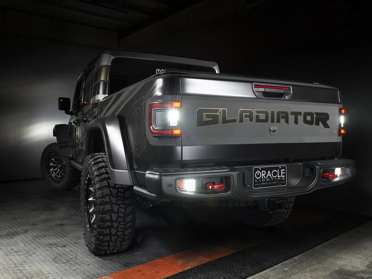ORACLE Lighting  Flush Mount LED Tail Lights (Pair) for 20-up Jeep Gladiator JT