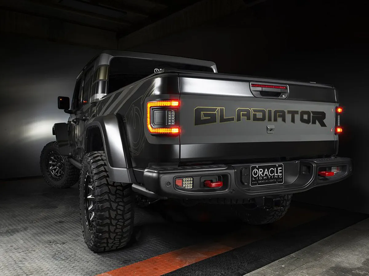 ORACLE Lighting  Flush Mount LED Tail Lights (Pair) for 20-up Jeep Gladiator JT