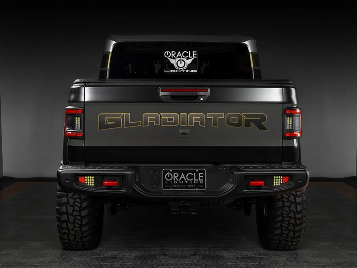ORACLE Lighting  Flush Mount LED Tail Lights (Pair) for 20-up Jeep Gladiator JT