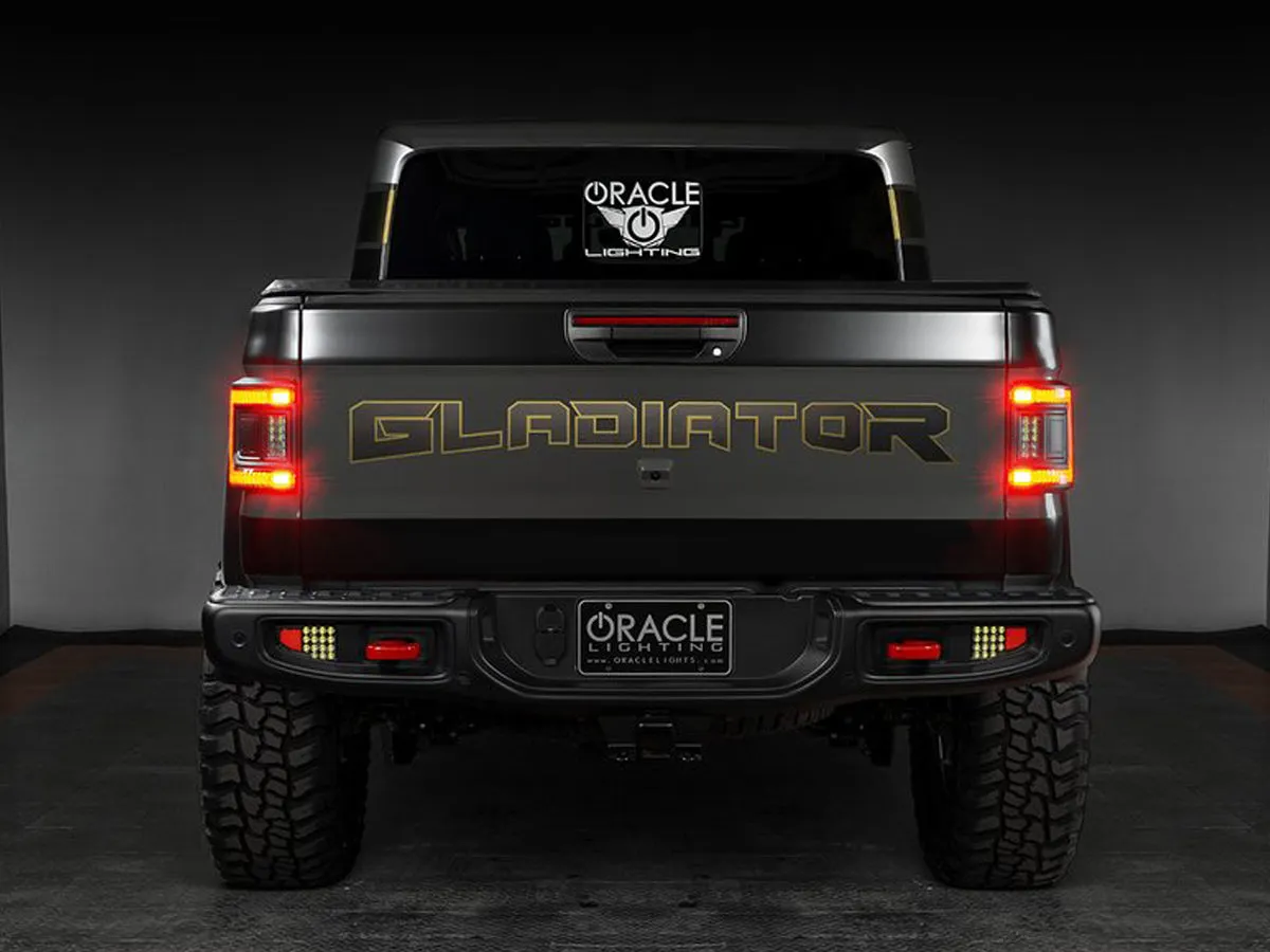 ORACLE Lighting  Flush Mount LED Tail Lights (Pair) for 20-up Jeep Gladiator JT