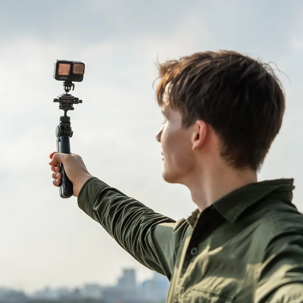 PGYTECH Arca-Type Quick Release Plate with Ball Head and 1/4" Mount Adapter for Insta360, DJI, GoPro Action Cameras, and Smartphone Holders | P-CG-014
