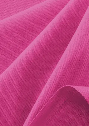 Pink Cotton Canvas Fabric 100% Cotton 57" for Upholstery Clothing Craft & Bags