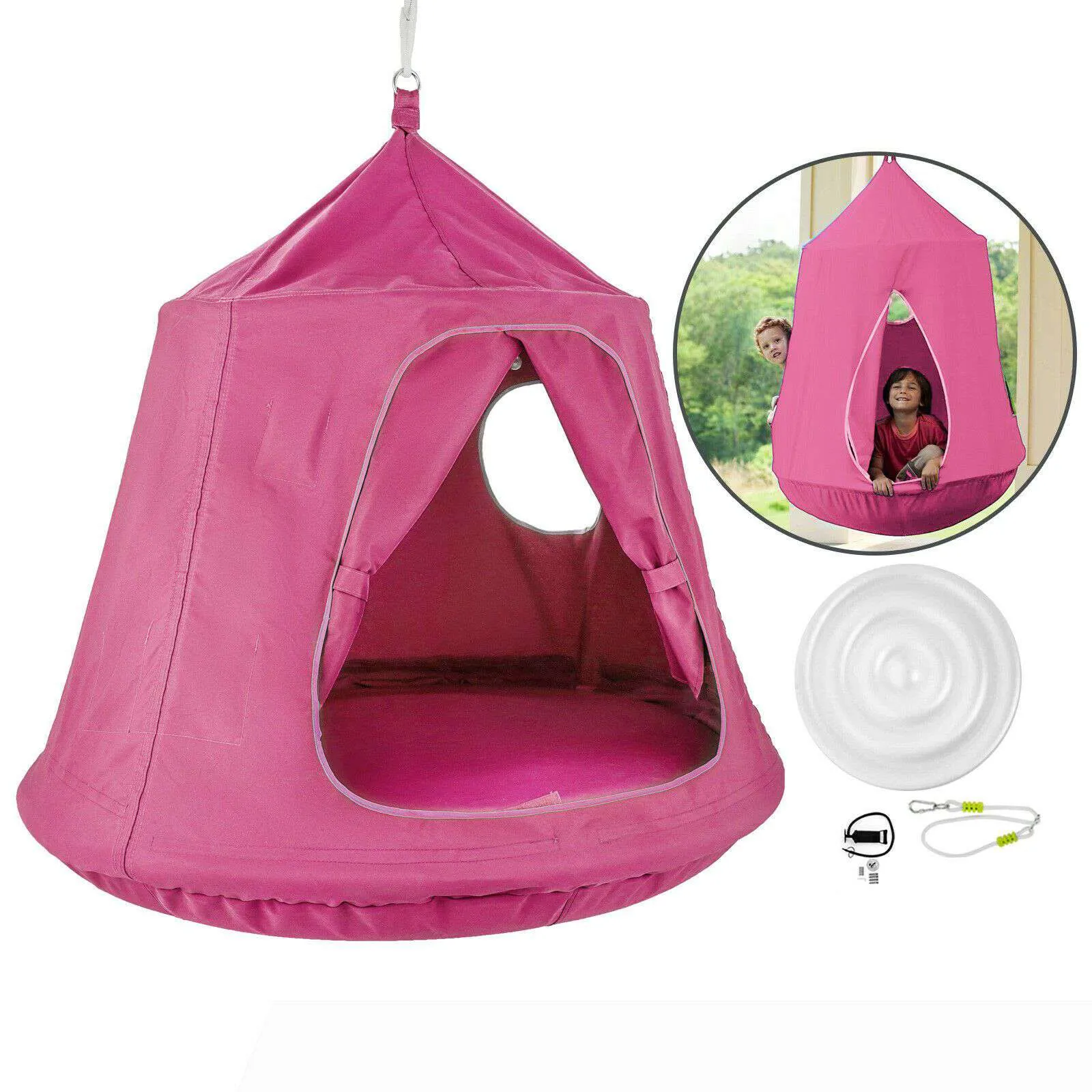 Pink Kids Hanging Nest