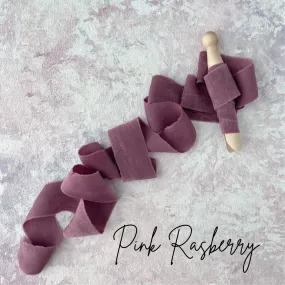 Pink Rasberry Silk Styling Ribbon