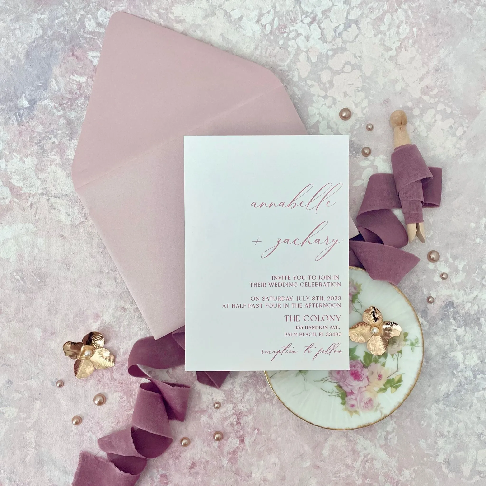 Pink Rasberry Silk Styling Ribbon