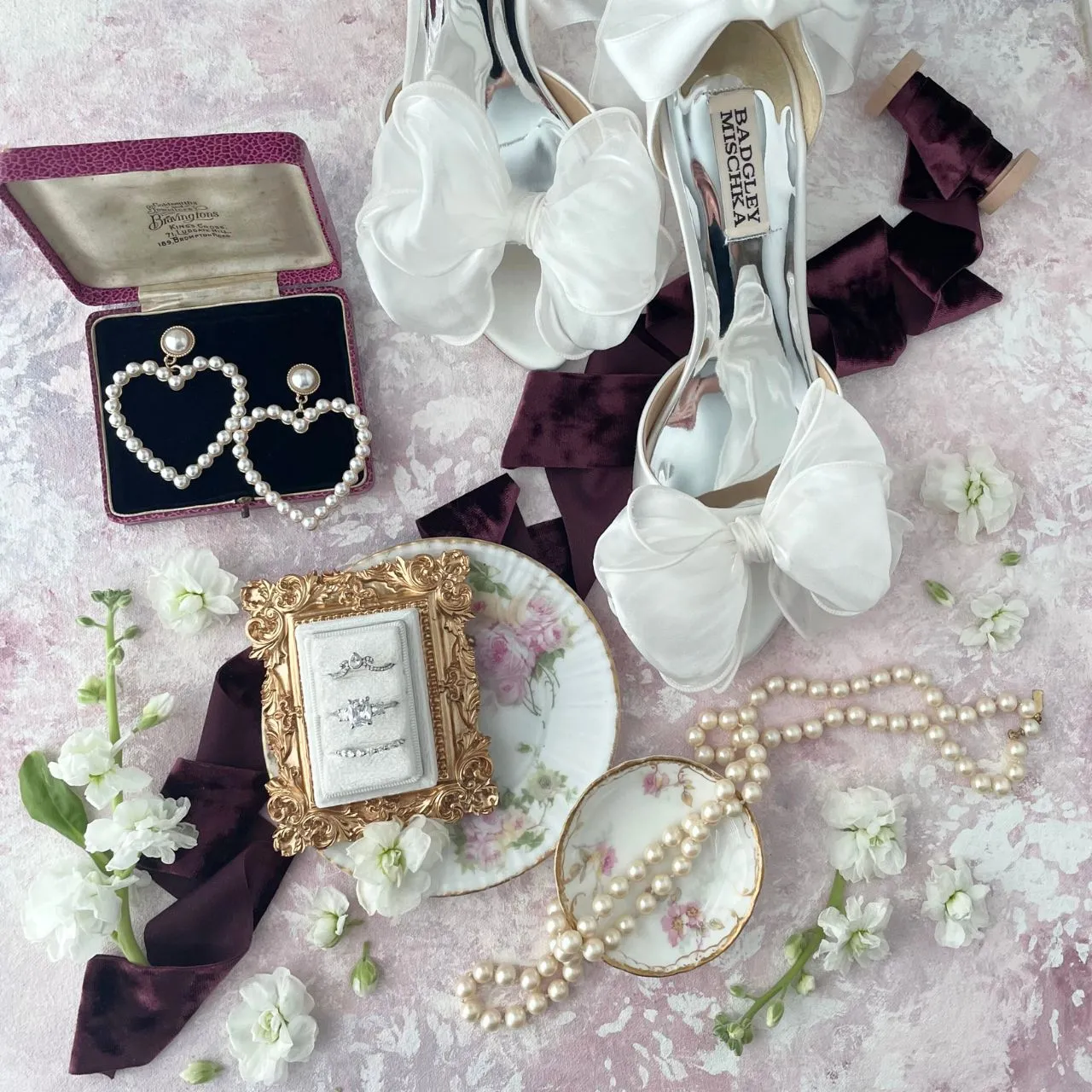 Plum Velvet Ribbon