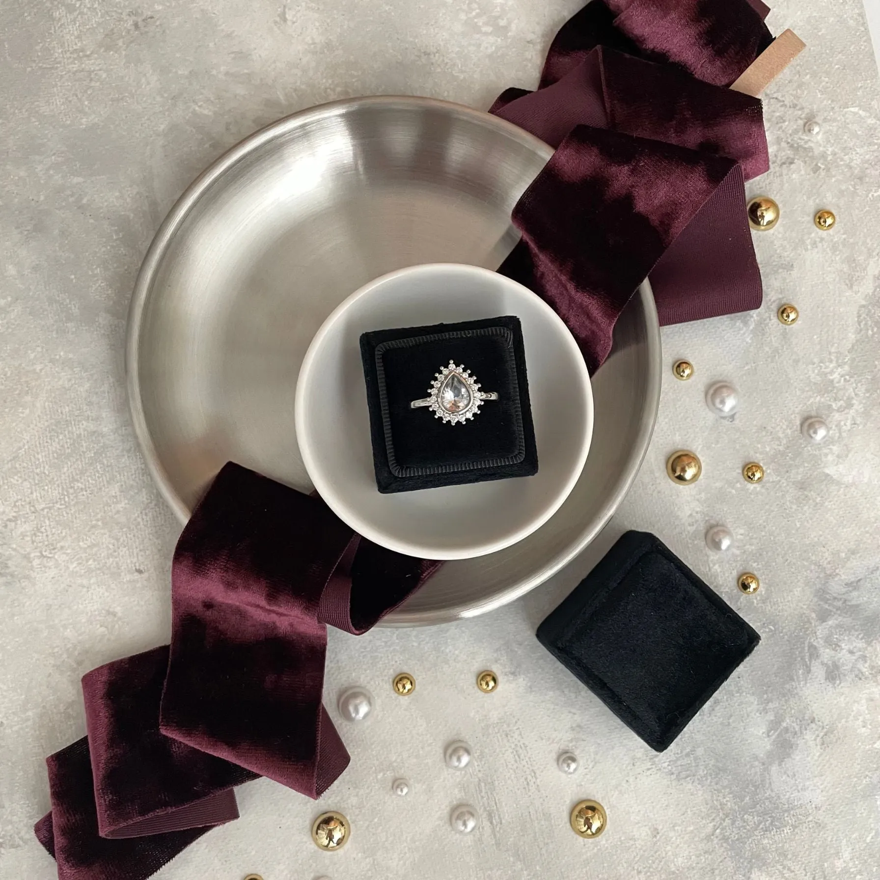Plum Velvet Ribbon