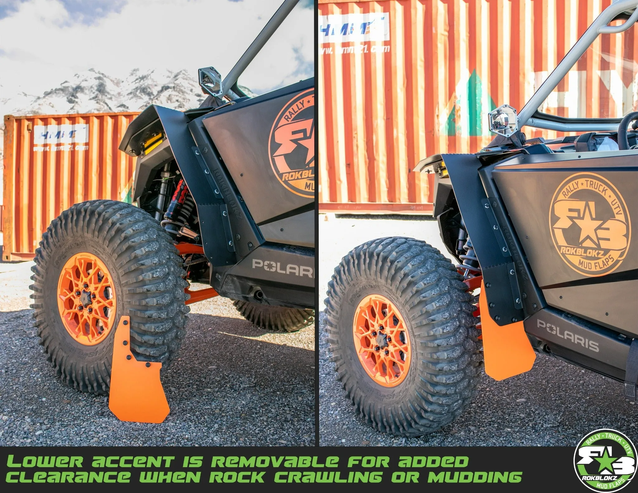 Polaris RZR PRO R & TURBO R 2022-2024 Fender Flares