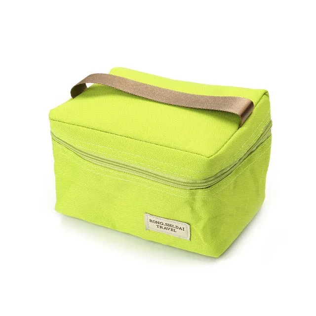 Portable Thermal Insulated Lunch Box Storage