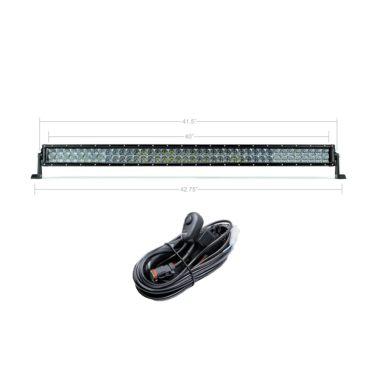 Premium Roof Rack Front Light Bar Kit for Toyota Tacoma 2024 