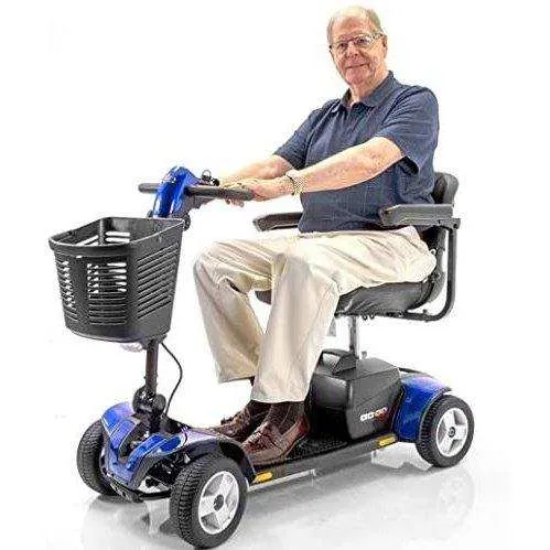 Pride Mobility Go-Go Sport 4-Wheel Electric Mobility Travel Scooter