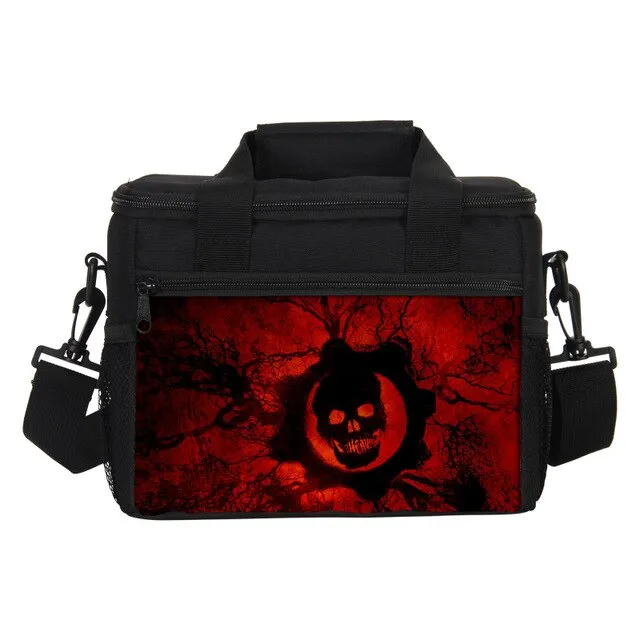 Printed Lunch Rock Portable Insulated Bags