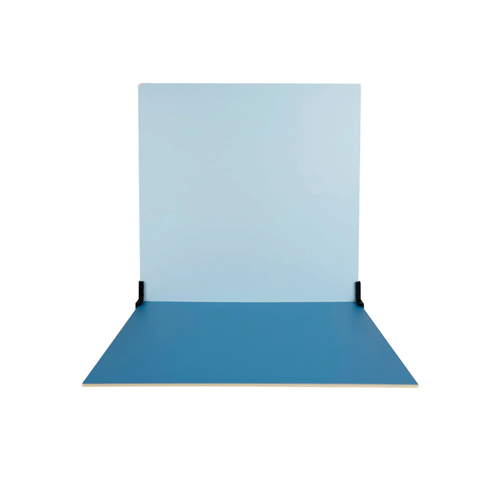 ProBoards Flat Lay Photography Rigid Blue Backdrop - Bundeena (60cm x 60cm)