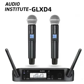 Professional Wireless Handheld Microphone for Studio Recording and Karaoke Meetings Church