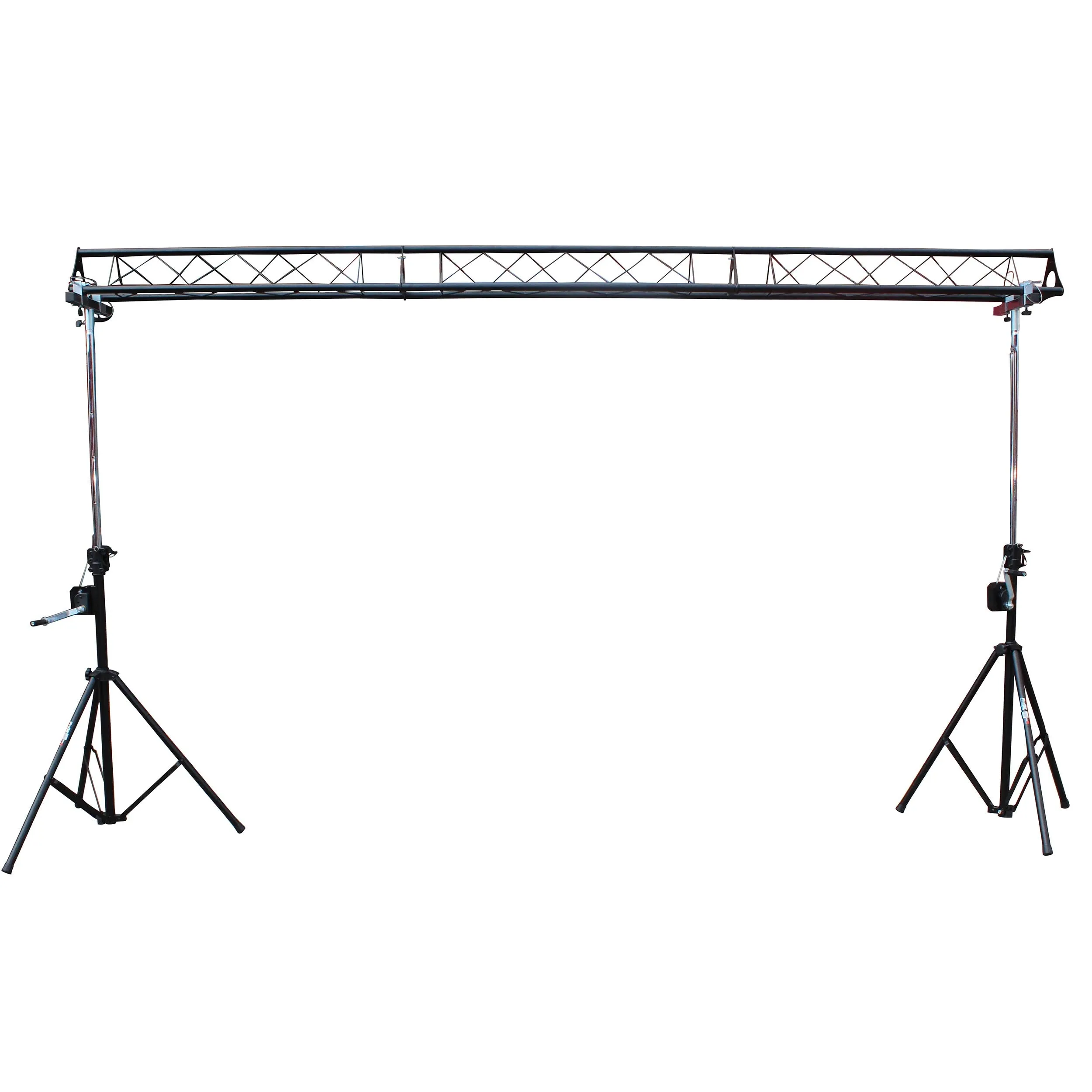 ProX T-LS35C Stage Complete Portable Crank Up System Lighting Triangle Truss System with 3x 57" Truss for 5ft 10ft 15ft Wide 10ft Height