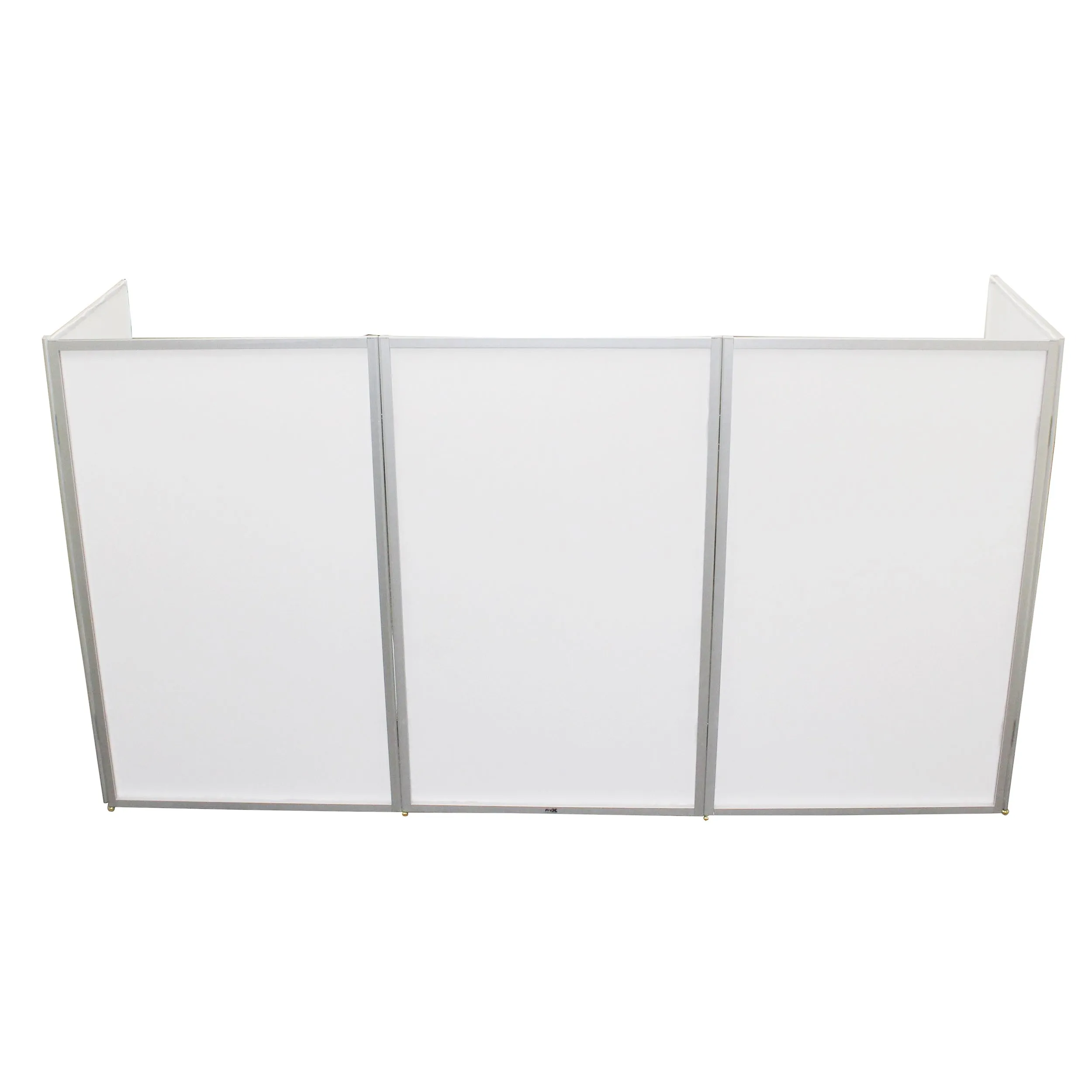 ProX XF-5X3048S 5 Panel Silver Chrome Frame DJ Facade W/ Stainless Quick Release 180 Deg. Hinges